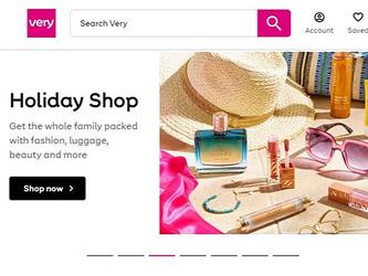 very website screengrab